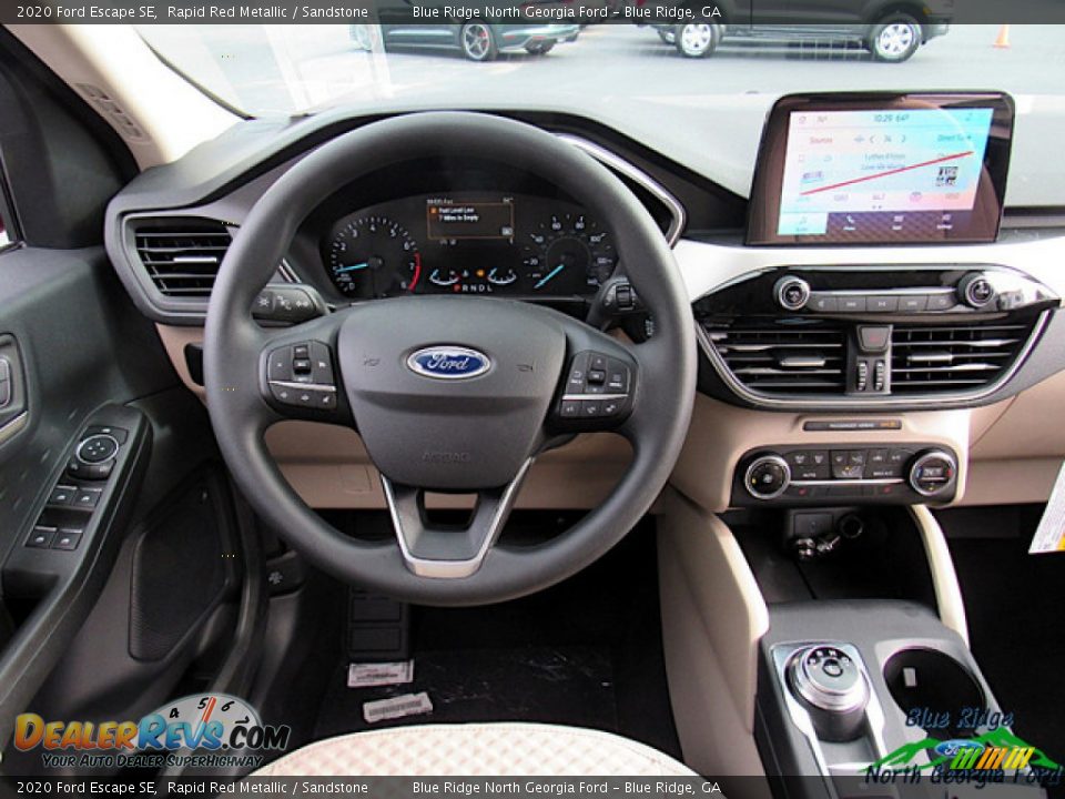 2020 Ford Escape SE Rapid Red Metallic / Sandstone Photo #14