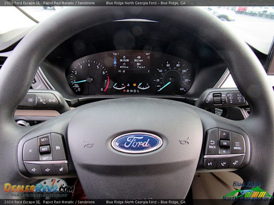 2020 Ford Escape SE Rapid Red Metallic / Sandstone Photo #17