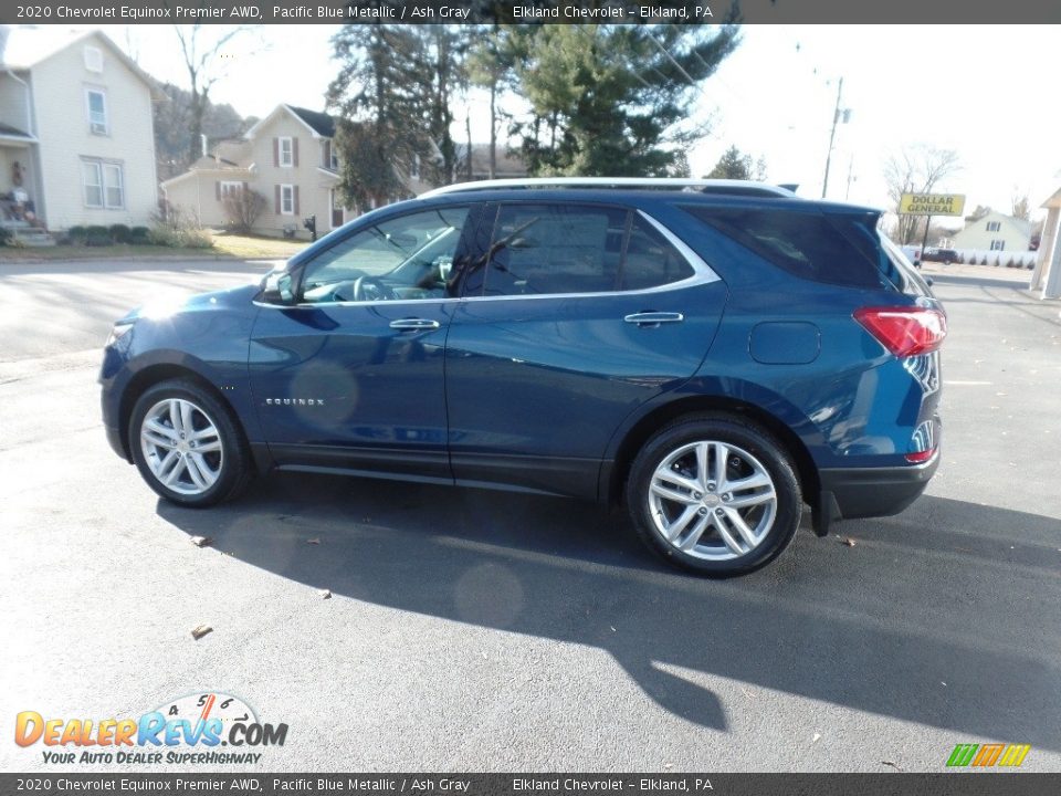 2020 Chevrolet Equinox Premier AWD Pacific Blue Metallic / Ash Gray Photo #5
