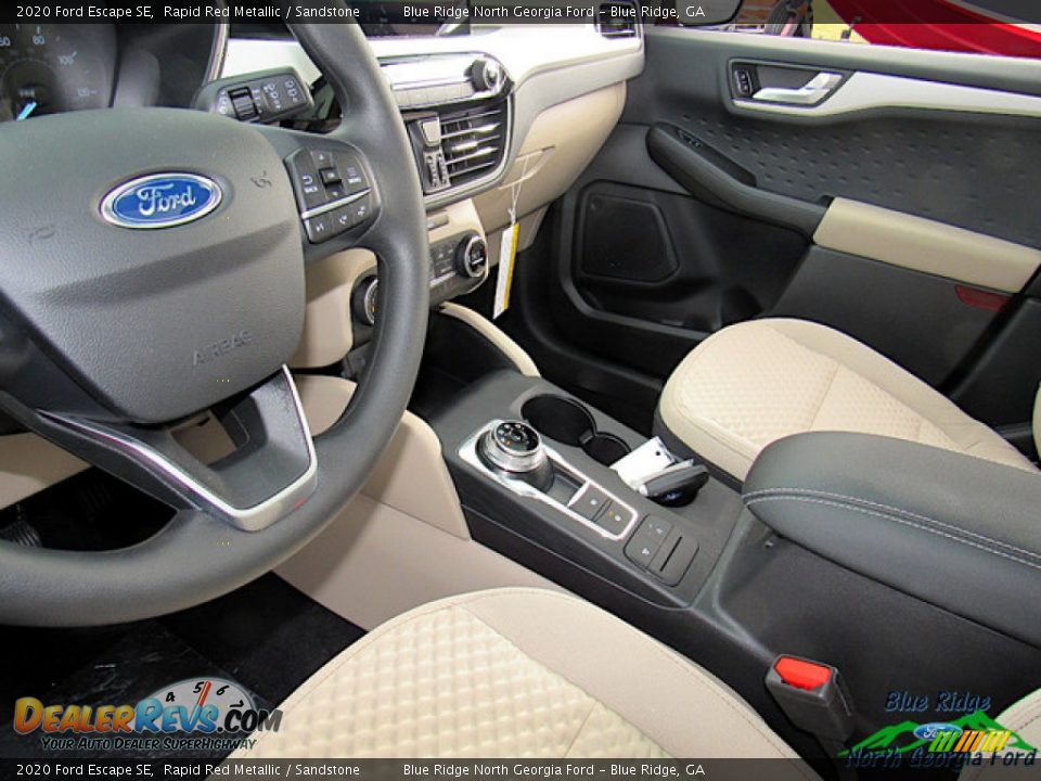 2020 Ford Escape SE Rapid Red Metallic / Sandstone Photo #23