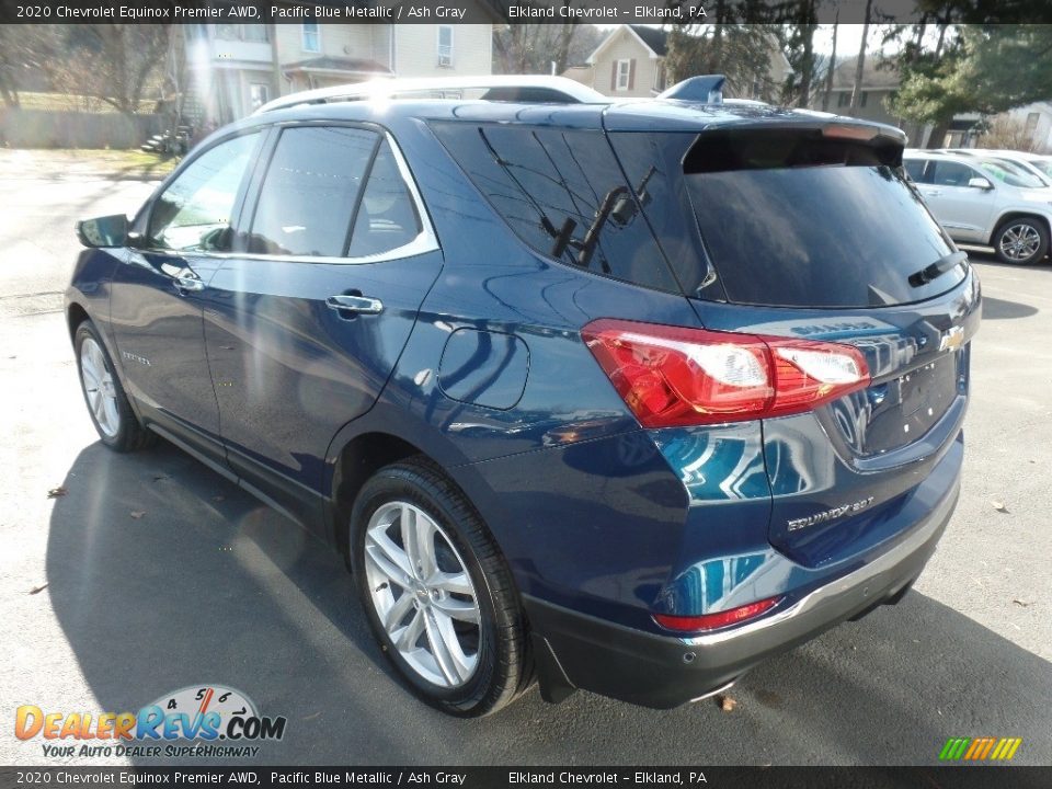 2020 Chevrolet Equinox Premier AWD Pacific Blue Metallic / Ash Gray Photo #6