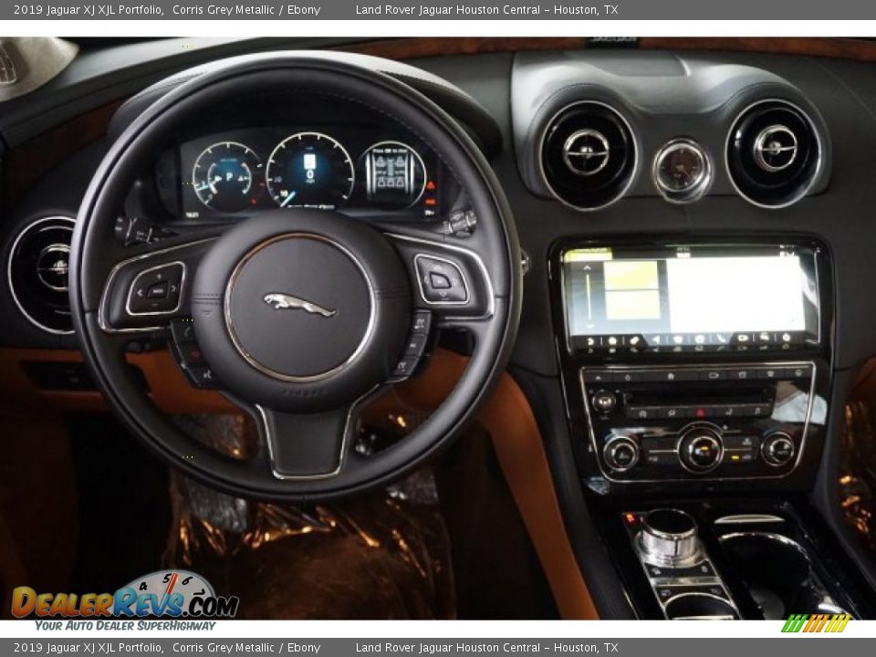 2019 Jaguar XJ XJL Portfolio Corris Grey Metallic / Ebony Photo #26