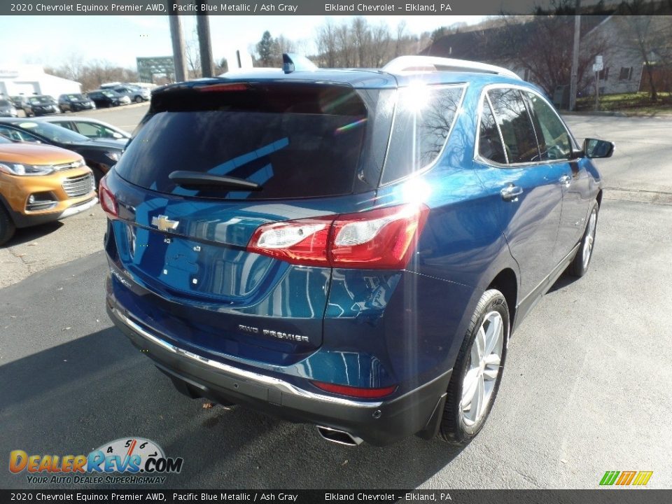 2020 Chevrolet Equinox Premier AWD Pacific Blue Metallic / Ash Gray Photo #8