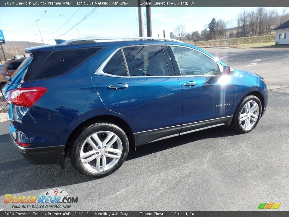 2020 Chevrolet Equinox Premier AWD Pacific Blue Metallic / Ash Gray Photo #9