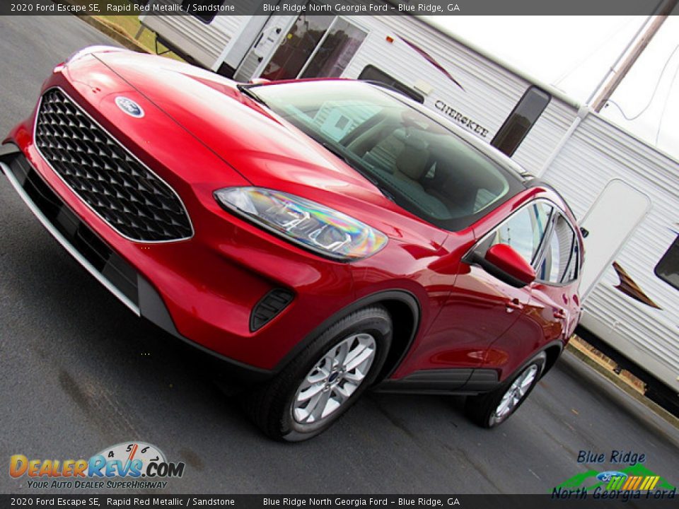 2020 Ford Escape SE Rapid Red Metallic / Sandstone Photo #29