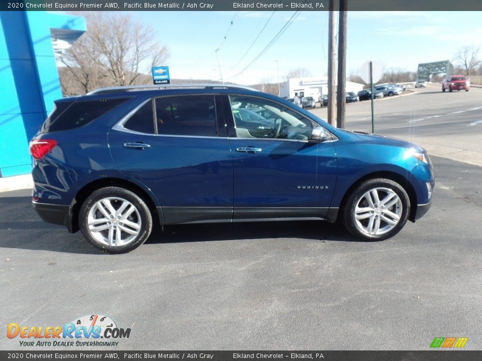 2020 Chevrolet Equinox Premier AWD Pacific Blue Metallic / Ash Gray Photo #10