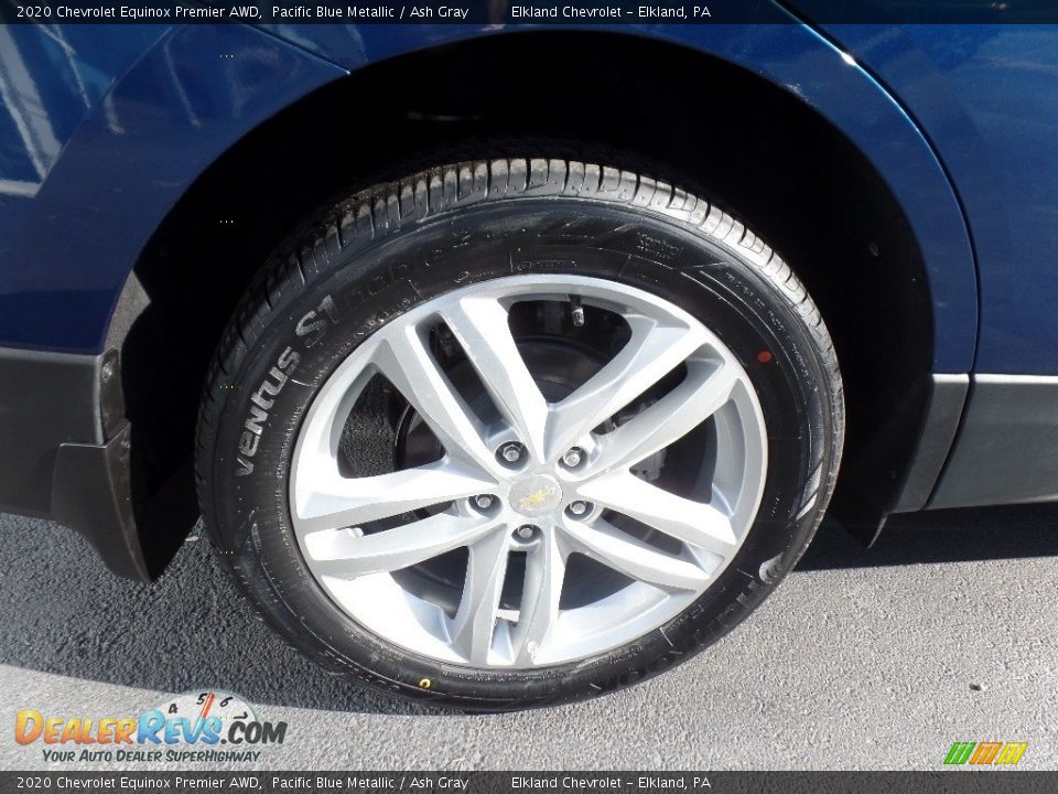 2020 Chevrolet Equinox Premier AWD Pacific Blue Metallic / Ash Gray Photo #11