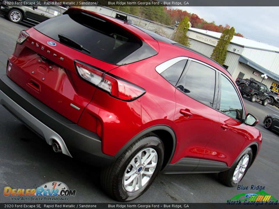 2020 Ford Escape SE Rapid Red Metallic / Sandstone Photo #31