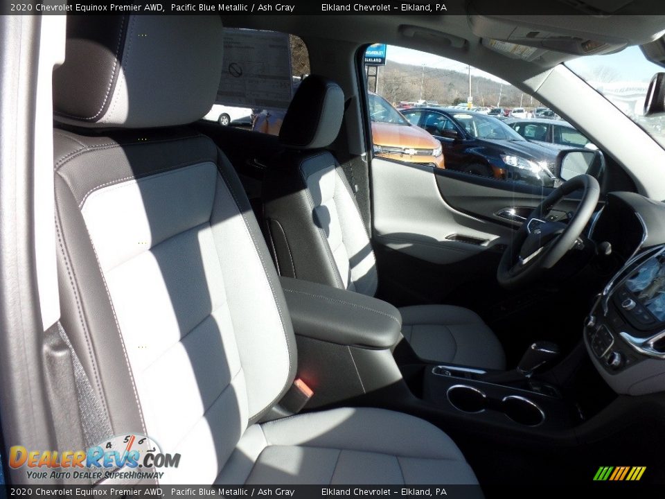 2020 Chevrolet Equinox Premier AWD Pacific Blue Metallic / Ash Gray Photo #12