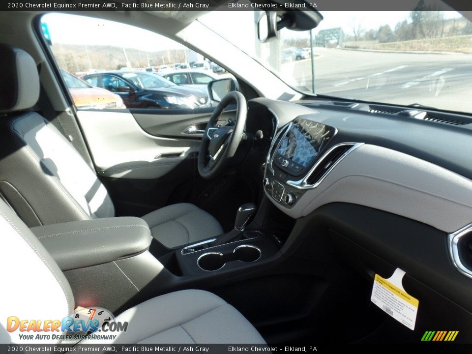 2020 Chevrolet Equinox Premier AWD Pacific Blue Metallic / Ash Gray Photo #13