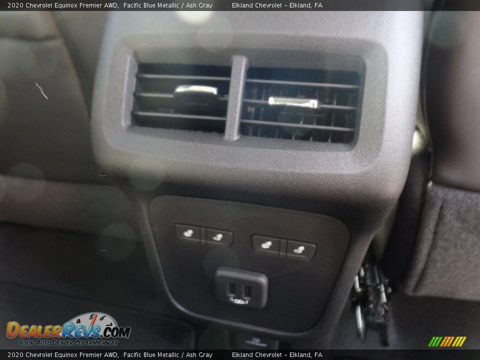 2020 Chevrolet Equinox Premier AWD Pacific Blue Metallic / Ash Gray Photo #15
