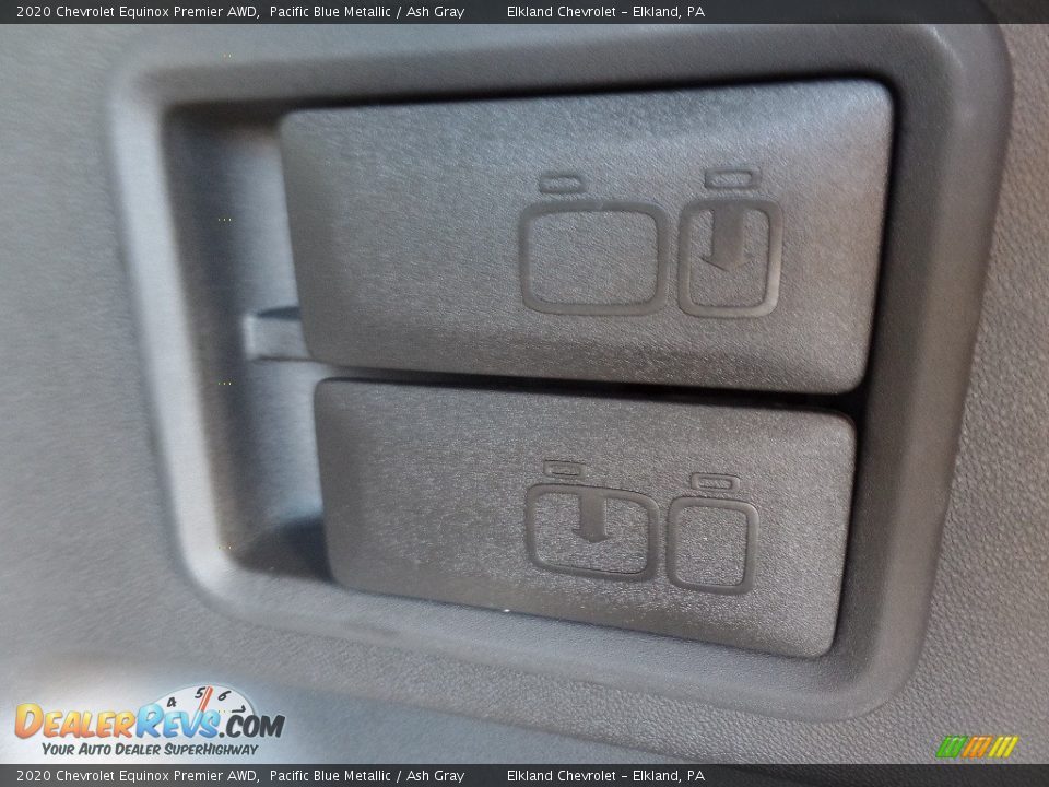 2020 Chevrolet Equinox Premier AWD Pacific Blue Metallic / Ash Gray Photo #18