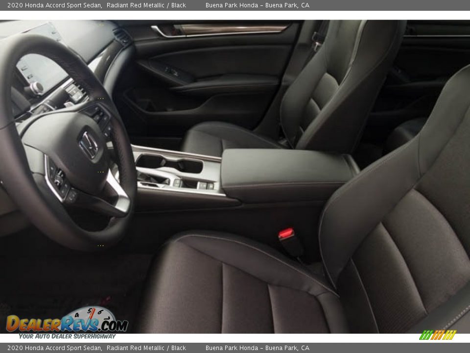 2020 Honda Accord Sport Sedan Radiant Red Metallic / Black Photo #16