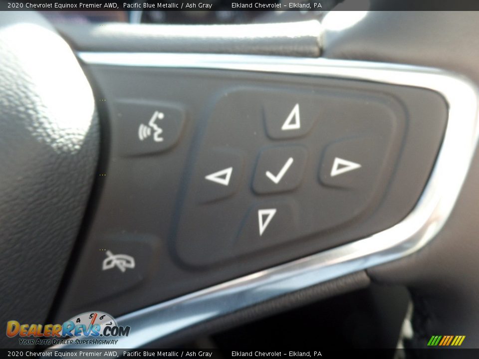 2020 Chevrolet Equinox Premier AWD Pacific Blue Metallic / Ash Gray Photo #27