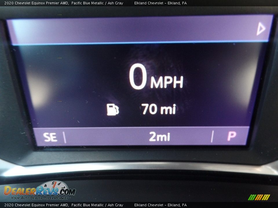 2020 Chevrolet Equinox Premier AWD Pacific Blue Metallic / Ash Gray Photo #28