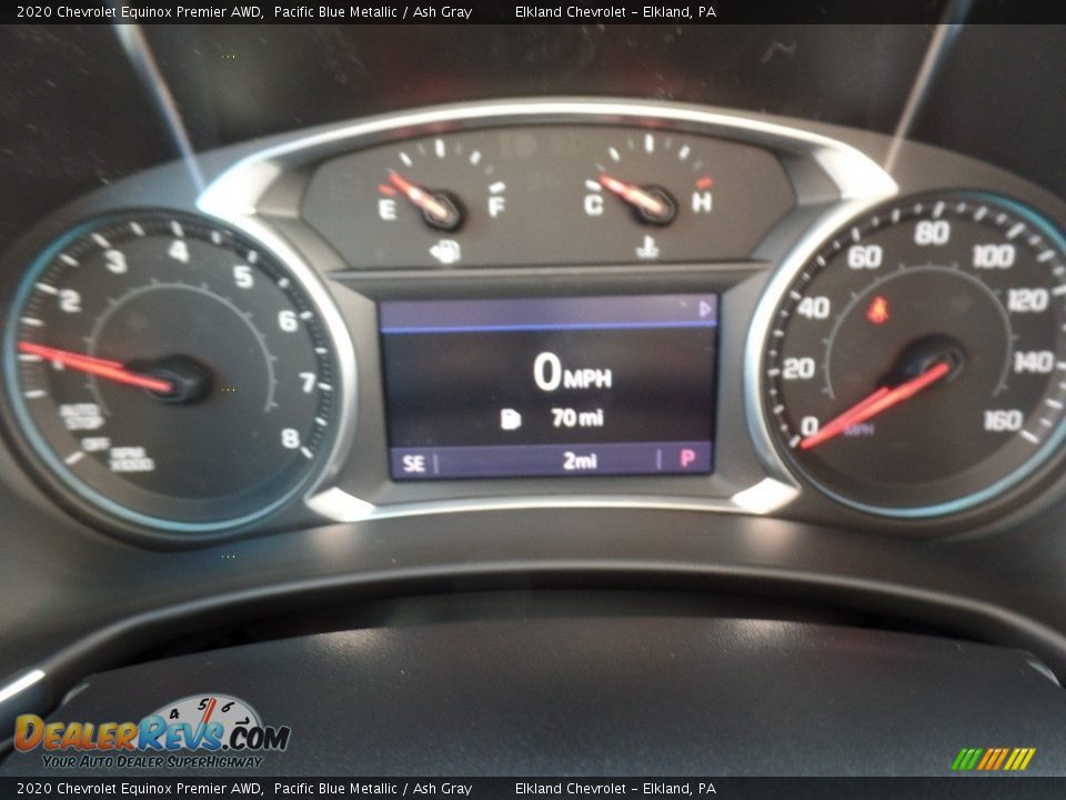 2020 Chevrolet Equinox Premier AWD Pacific Blue Metallic / Ash Gray Photo #29