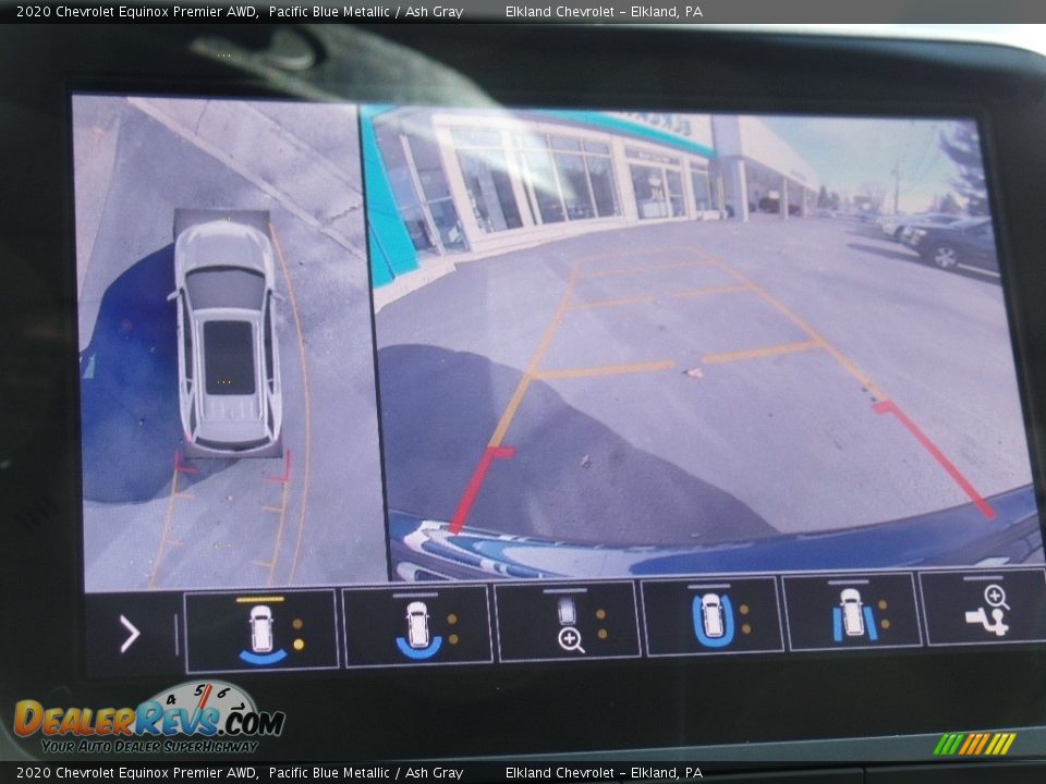 2020 Chevrolet Equinox Premier AWD Pacific Blue Metallic / Ash Gray Photo #30