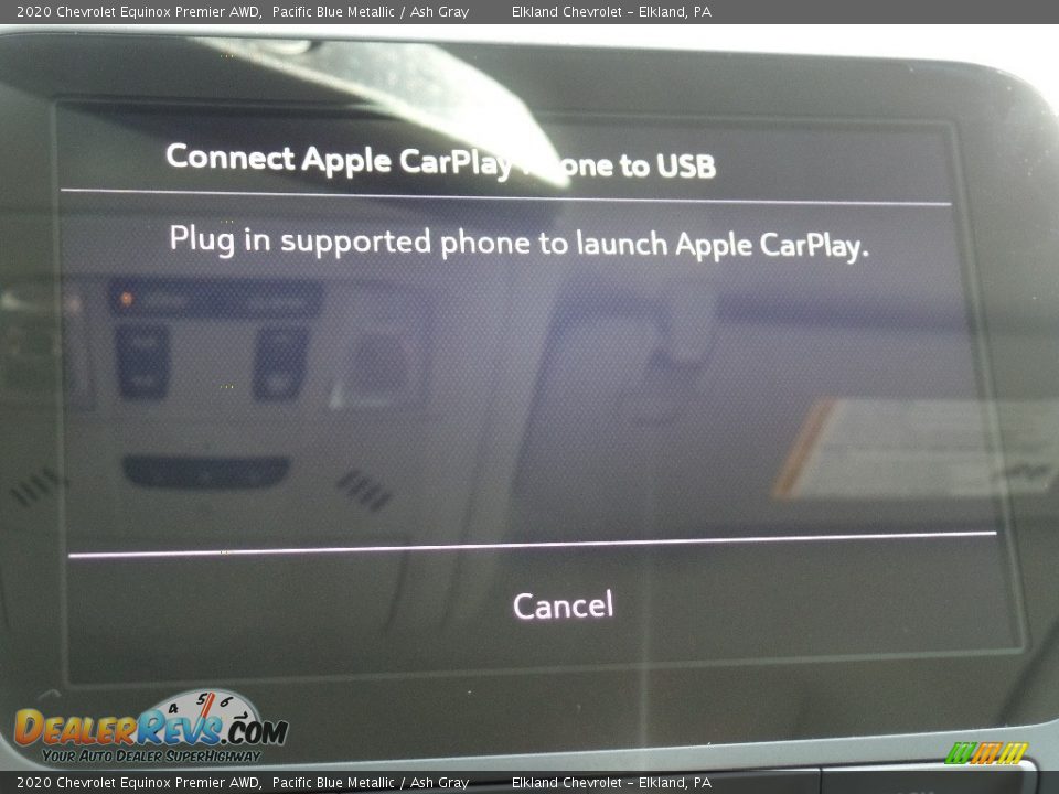 2020 Chevrolet Equinox Premier AWD Pacific Blue Metallic / Ash Gray Photo #34