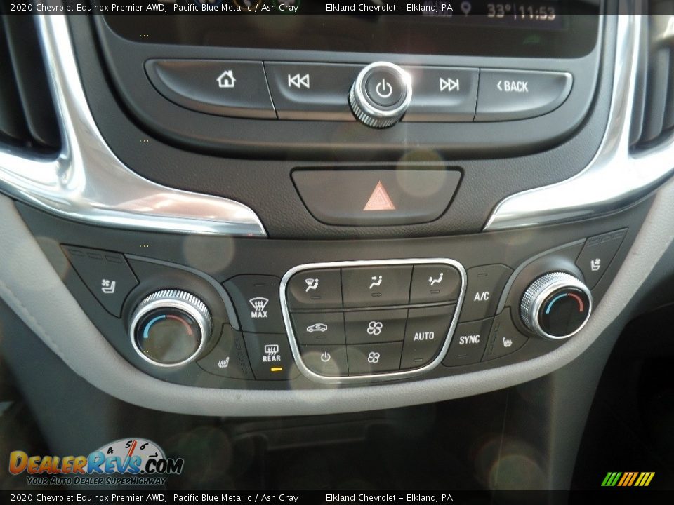 2020 Chevrolet Equinox Premier AWD Pacific Blue Metallic / Ash Gray Photo #35