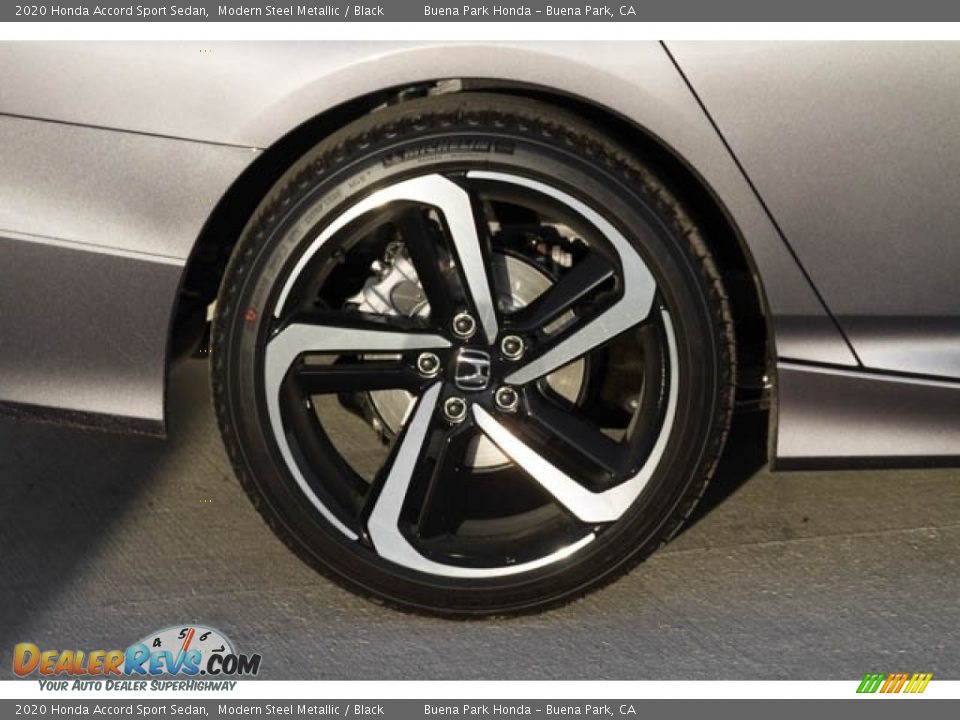 2020 Honda Accord Sport Sedan Modern Steel Metallic / Black Photo #10