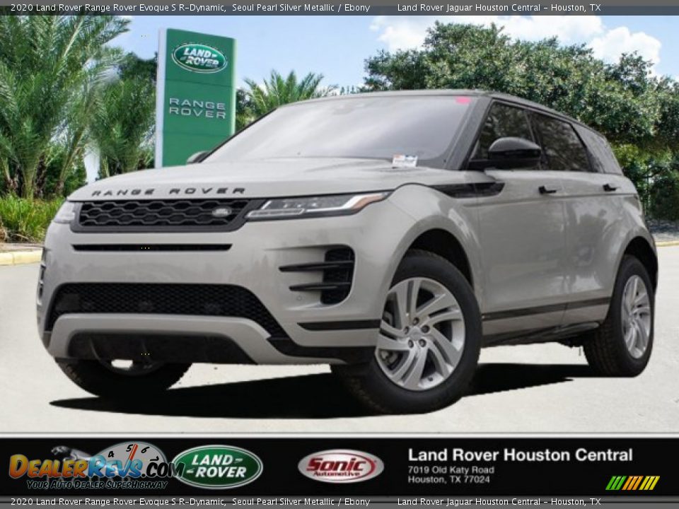 2020 Land Rover Range Rover Evoque S R-Dynamic Seoul Pearl Silver Metallic / Ebony Photo #1