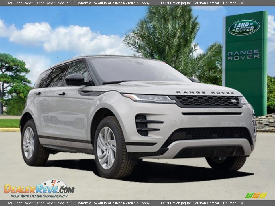 2020 Land Rover Range Rover Evoque S R-Dynamic Seoul Pearl Silver Metallic / Ebony Photo #2