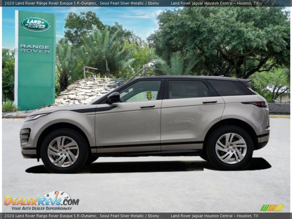 2020 Land Rover Range Rover Evoque S R-Dynamic Seoul Pearl Silver Metallic / Ebony Photo #3