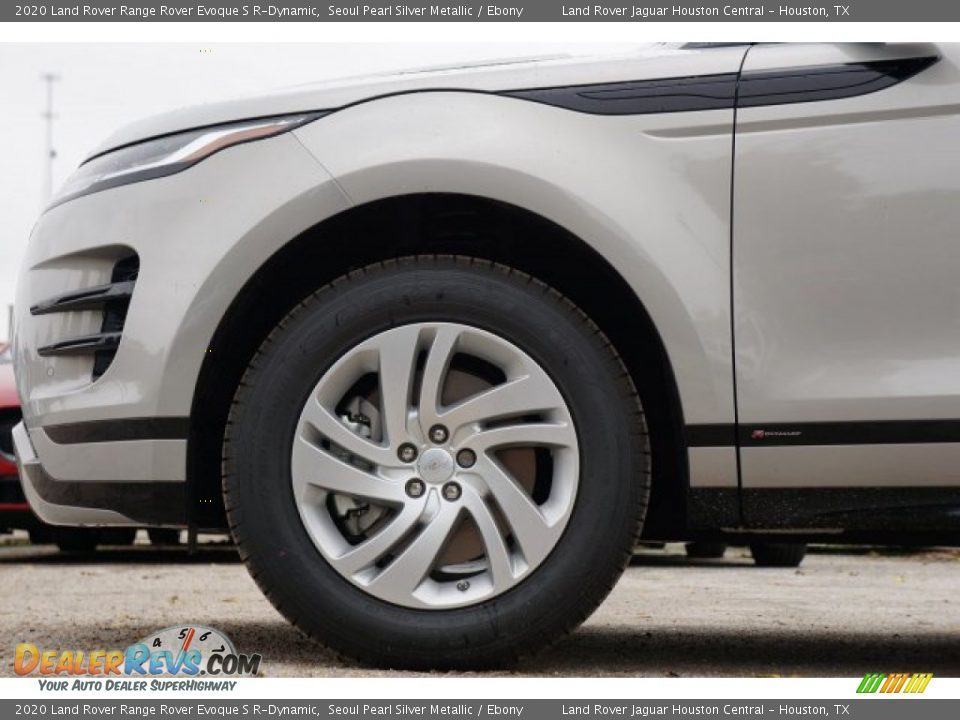 2020 Land Rover Range Rover Evoque S R-Dynamic Seoul Pearl Silver Metallic / Ebony Photo #6