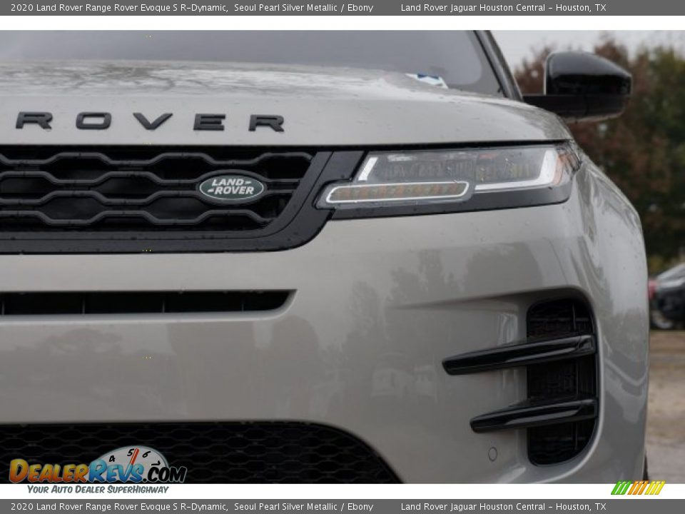 2020 Land Rover Range Rover Evoque S R-Dynamic Seoul Pearl Silver Metallic / Ebony Photo #7