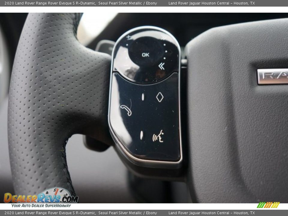 2020 Land Rover Range Rover Evoque S R-Dynamic Steering Wheel Photo #20