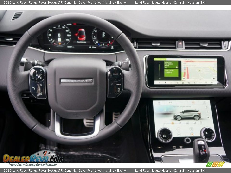 Dashboard of 2020 Land Rover Range Rover Evoque S R-Dynamic Photo #28