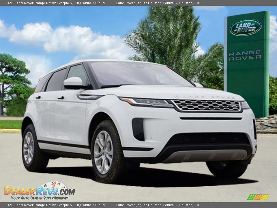 2020 Land Rover Range Rover Evoque S Fuji White / Cloud Photo #2