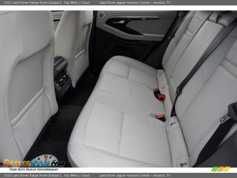 Rear Seat of 2020 Land Rover Range Rover Evoque S Photo #30