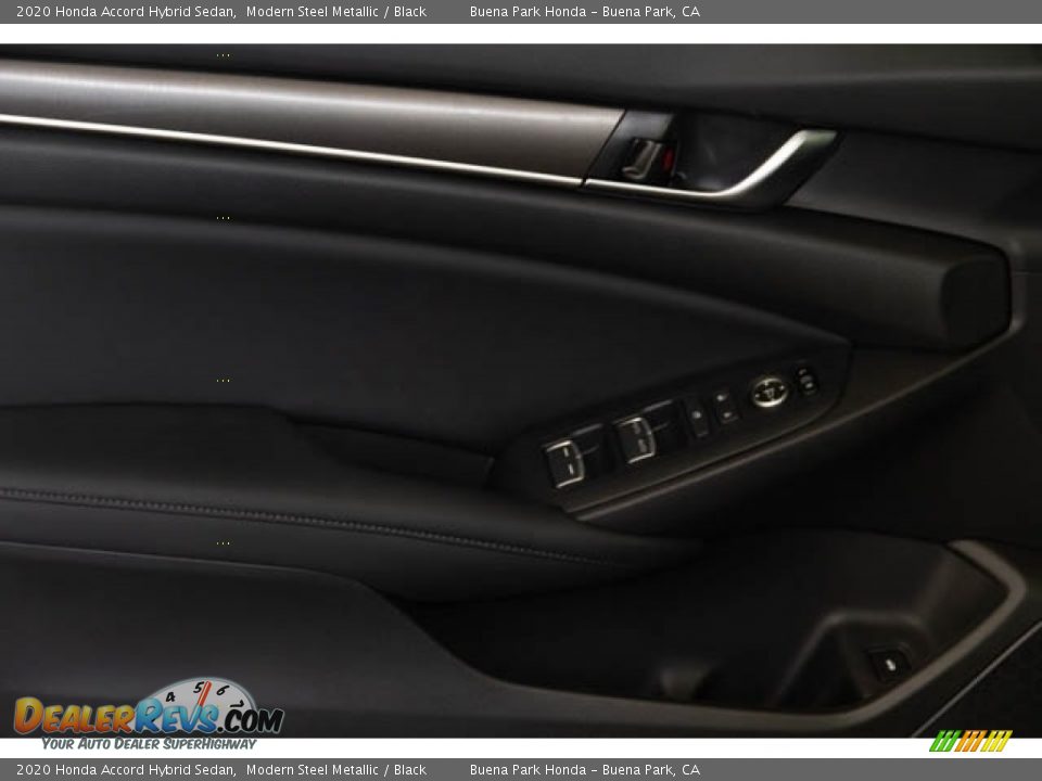 2020 Honda Accord Hybrid Sedan Modern Steel Metallic / Black Photo #33