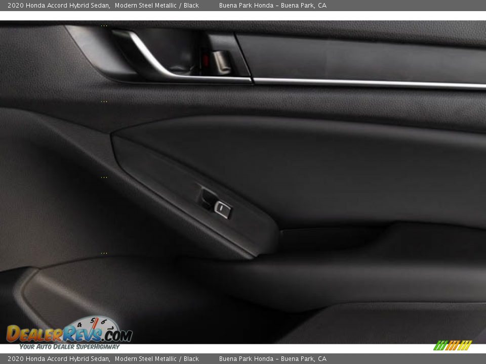 2020 Honda Accord Hybrid Sedan Modern Steel Metallic / Black Photo #36
