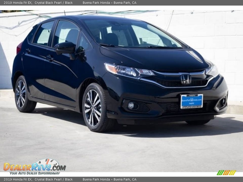 2019 Honda Fit EX Crystal Black Pearl / Black Photo #1