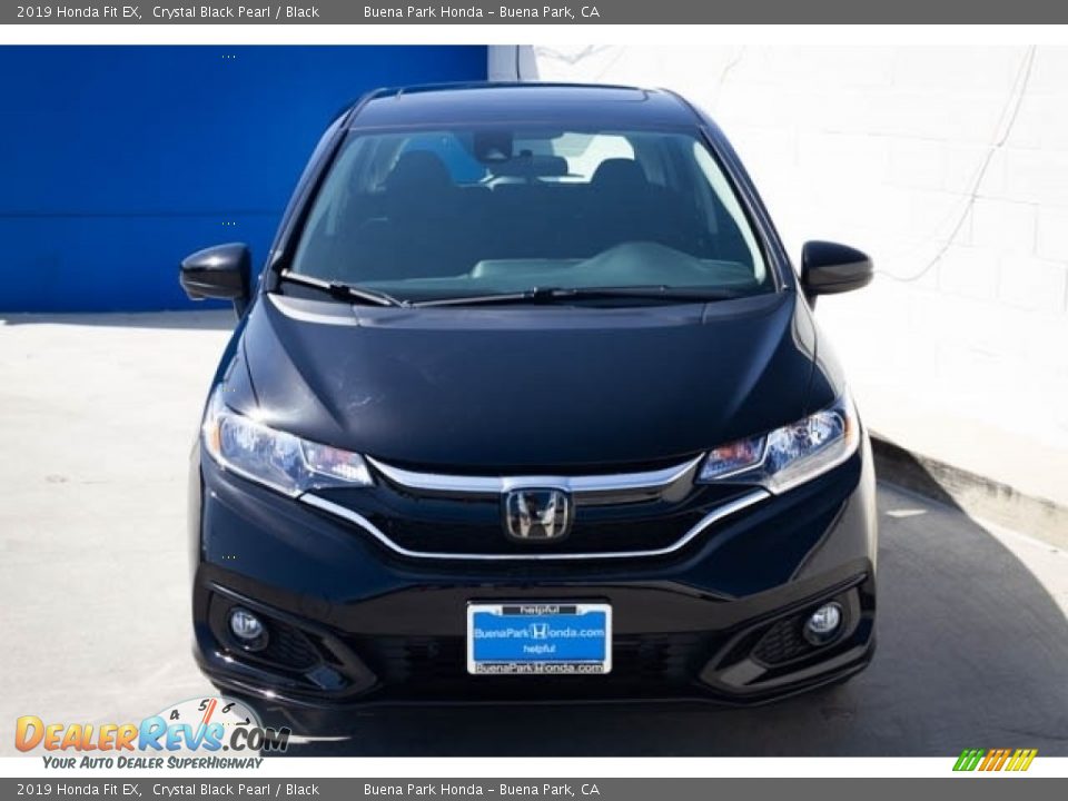 2019 Honda Fit EX Crystal Black Pearl / Black Photo #3