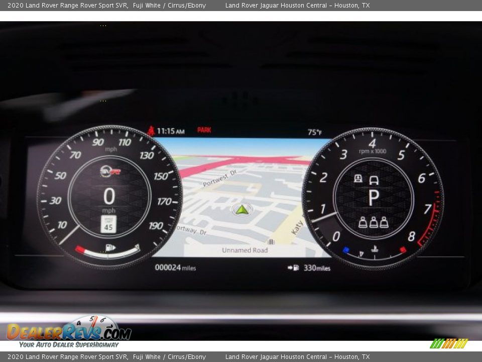 2020 Land Rover Range Rover Sport SVR Gauges Photo #13