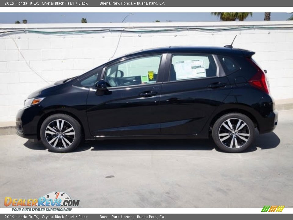 2019 Honda Fit EX Crystal Black Pearl / Black Photo #7