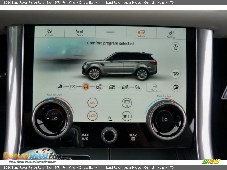 Controls of 2020 Land Rover Range Rover Sport SVR Photo #16