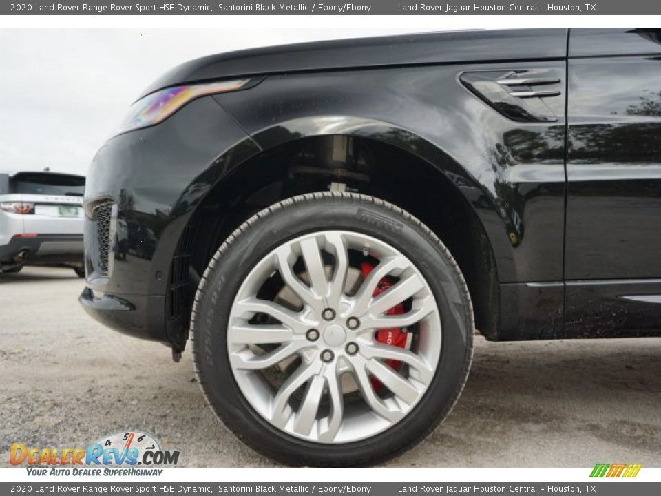 2020 Land Rover Range Rover Sport HSE Dynamic Santorini Black Metallic / Ebony/Ebony Photo #7