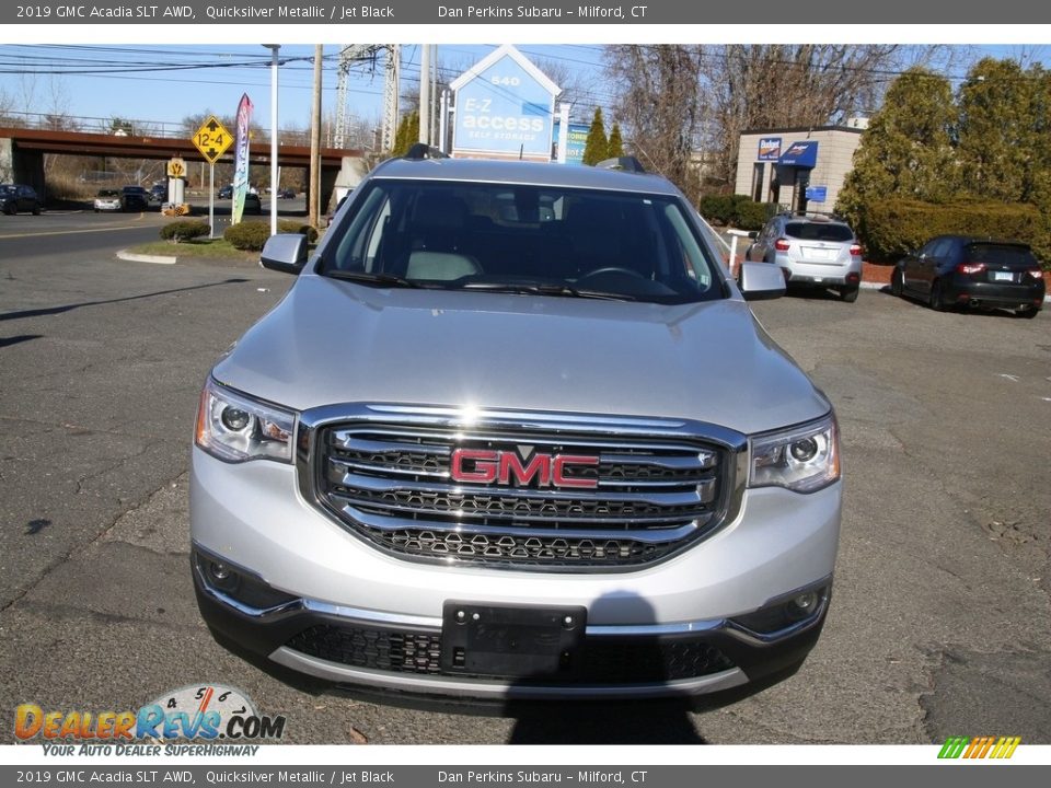 2019 GMC Acadia SLT AWD Quicksilver Metallic / Jet Black Photo #2