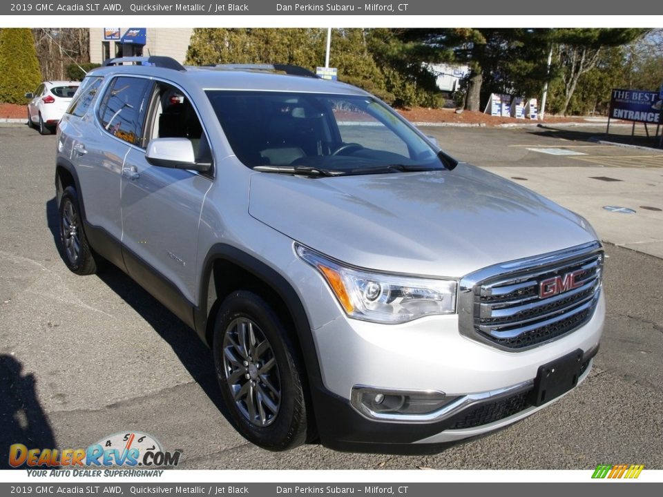 2019 GMC Acadia SLT AWD Quicksilver Metallic / Jet Black Photo #3