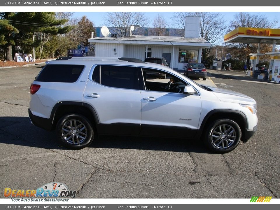 2019 GMC Acadia SLT AWD Quicksilver Metallic / Jet Black Photo #4