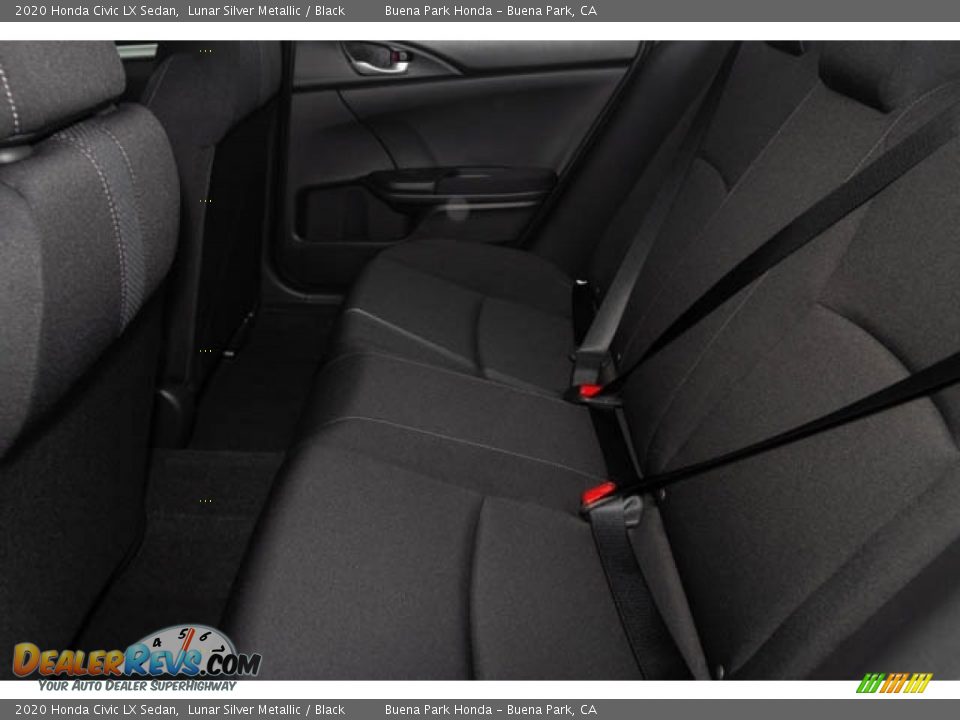 2020 Honda Civic LX Sedan Lunar Silver Metallic / Black Photo #17