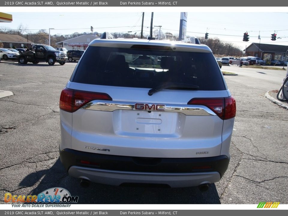 2019 GMC Acadia SLT AWD Quicksilver Metallic / Jet Black Photo #6