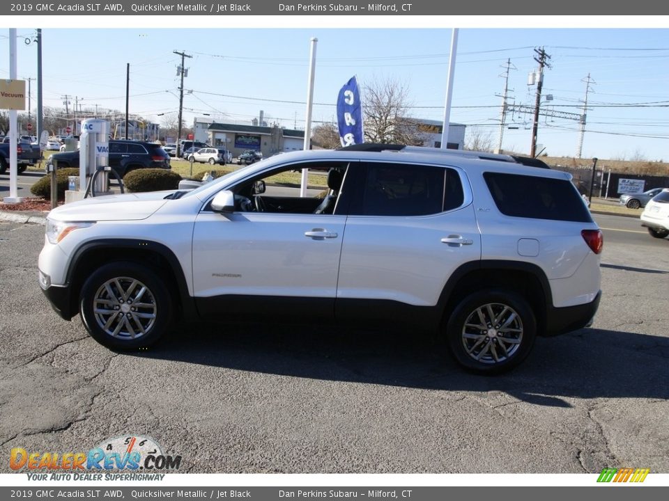 2019 GMC Acadia SLT AWD Quicksilver Metallic / Jet Black Photo #8