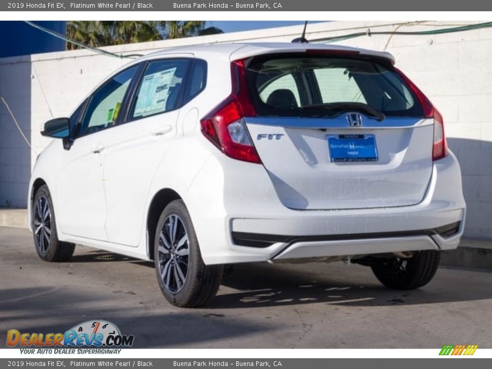 2019 Honda Fit EX Platinum White Pearl / Black Photo #2