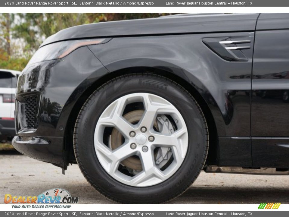 2020 Land Rover Range Rover Sport HSE Santorini Black Metallic / Almond/Espresso Photo #7