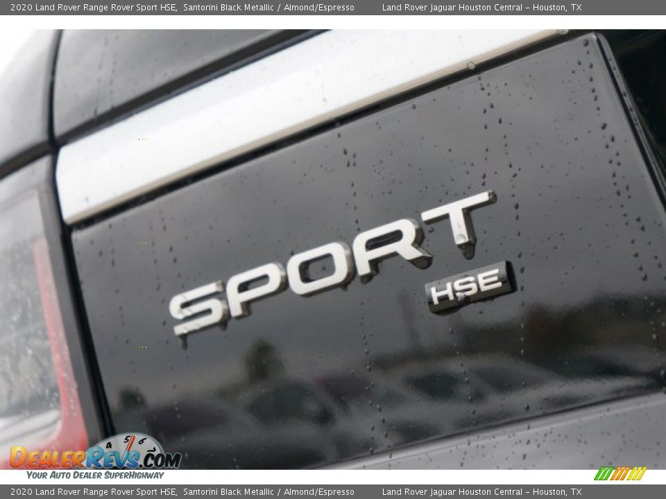 2020 Land Rover Range Rover Sport HSE Santorini Black Metallic / Almond/Espresso Photo #9